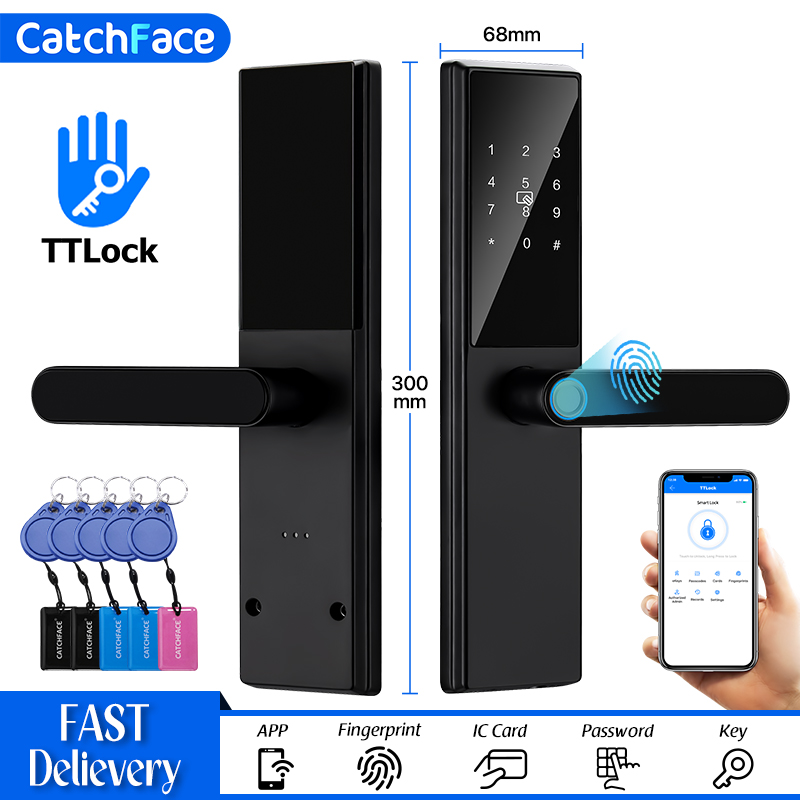 Unique Electronics Gadgets - 블루투스 지문 도어 잠금 장치 TTLock