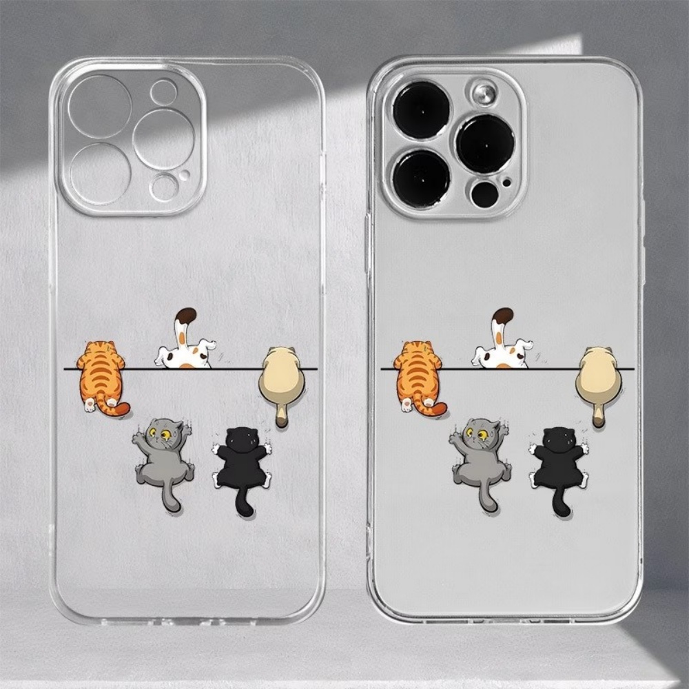 Apple Iphone 16 - 귀여운 고양이 패턴 5종 아이폰 11