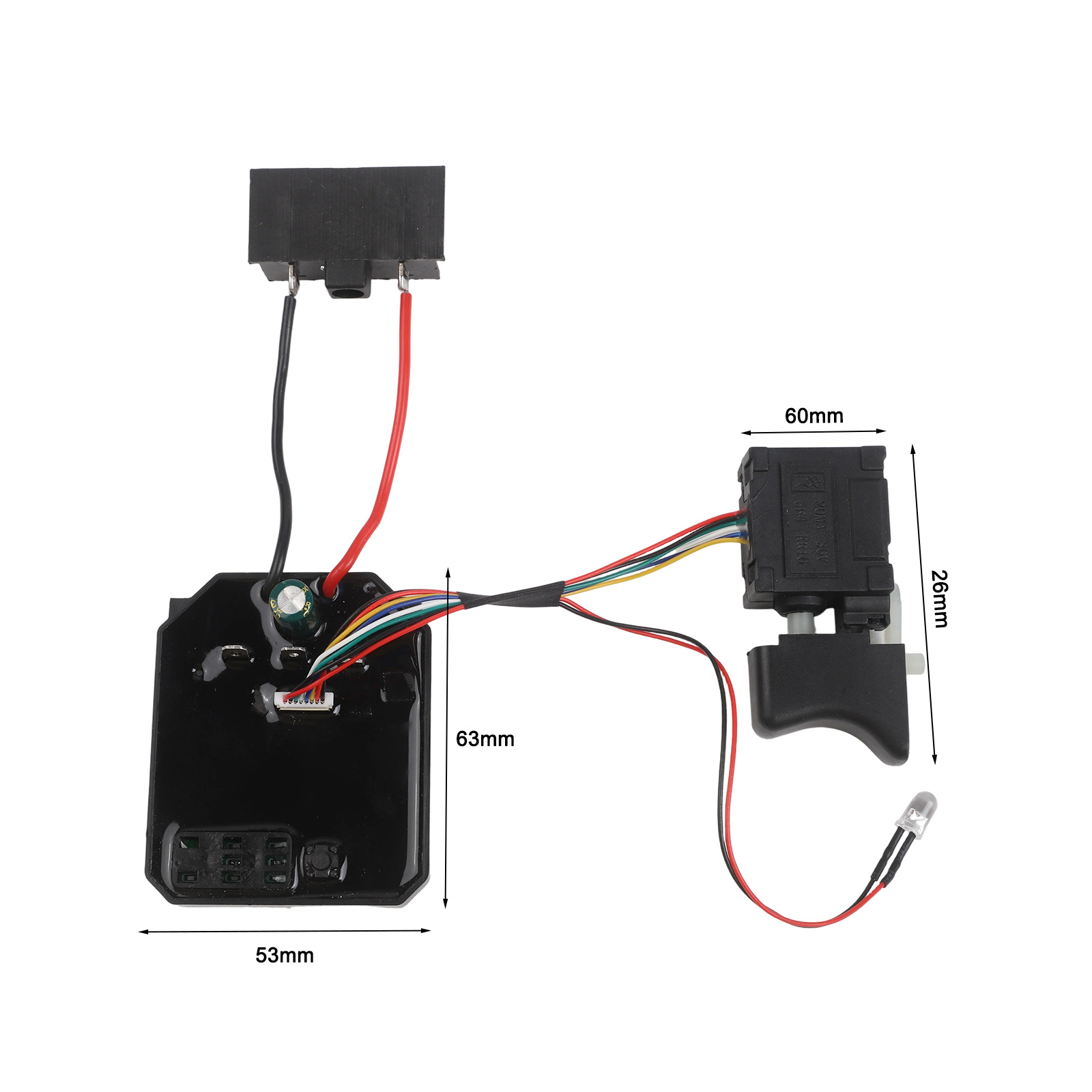 1pcs 브러시리스 전기 렌치 드라이브 제어 보드(21 - Electro Gadgets 리뷰 및 가격