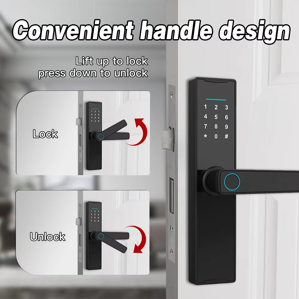 블루투스 호환 Tuya APP 스마트 도어 잠금 장치  - Unique Electronics Gadgets 리뷰 및 가격