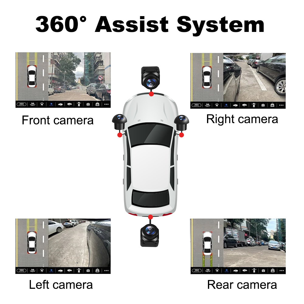 자동차 액세서리 360 °   파노라마 자동차 안드로이 - Panoramic Dash Cam 360 리뷰 및 가격
