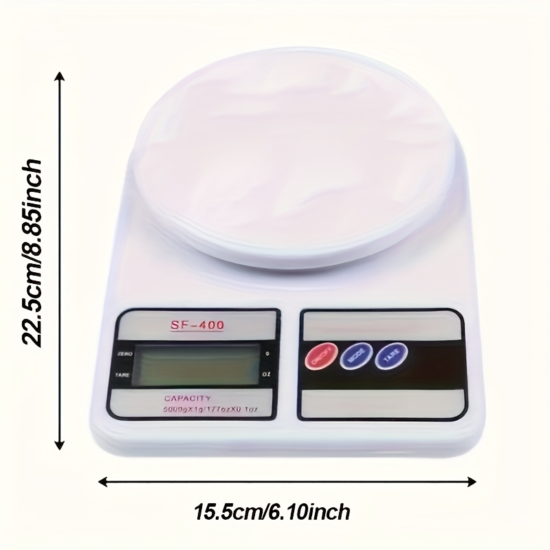 1개 5kg/1g 디지털 주방 저울, 타라 기능이 있는 - Unique Electronics Gadgets 리뷰 및 가격