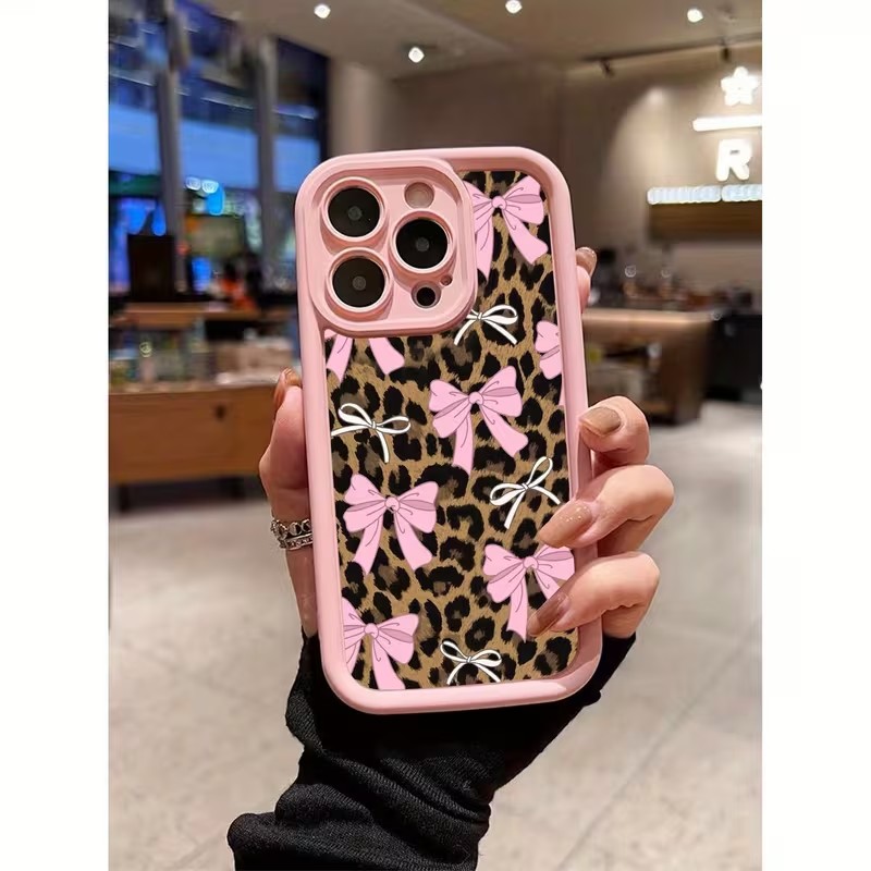레오파드 프린트 리본 폰 케이스 (아이폰 18, 17, - Apple Iphone 16 리뷰 및 가격