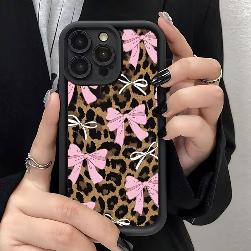 레오파드 프린트 리본 폰 케이스 (아이폰 18, 17, - Apple Iphone 16 리뷰 및 가격