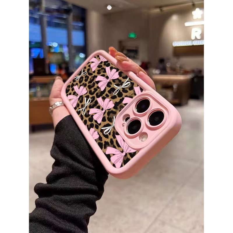 레오파드 프린트 리본 폰 케이스 (아이폰 18, 17, - Apple Iphone 16 리뷰 및 가격