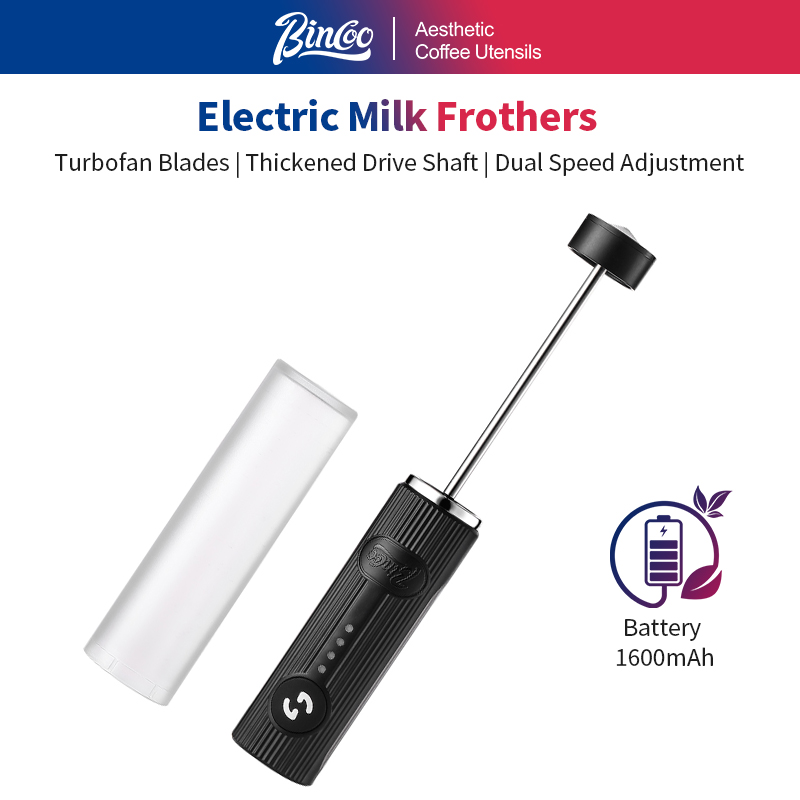 BINCOO 전기 커피 거품기 USB 충전식 2 속도  - Electro Gadgets 리뷰 및 가격