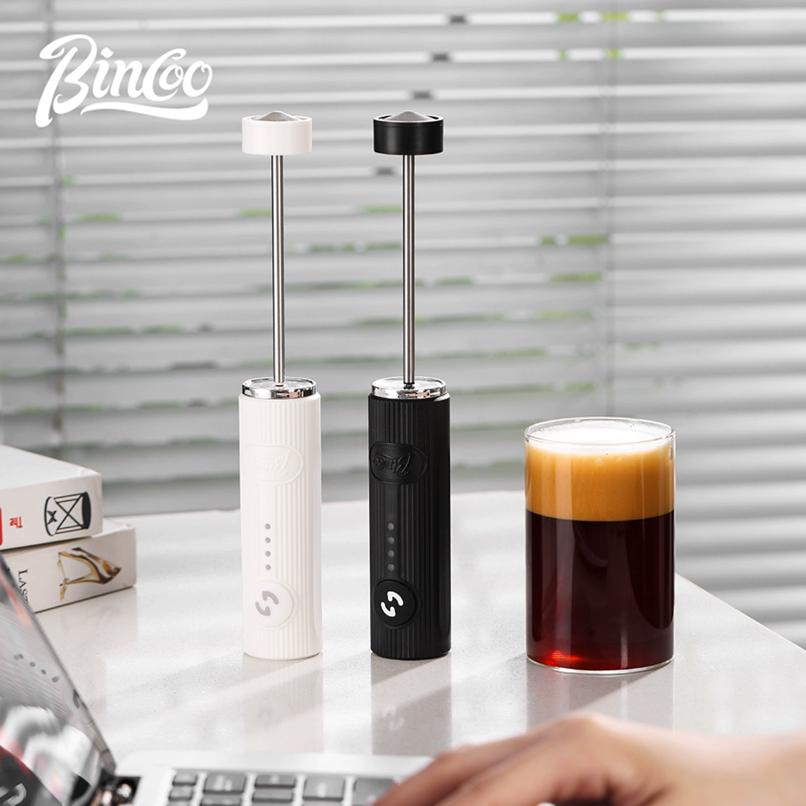 BINCOO 전기 커피 거품기 USB 충전식 2 속도  - Electro Gadgets 리뷰 및 가격