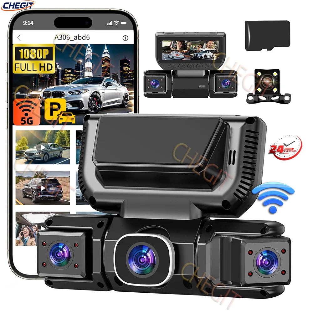 360도 4채널 전방 좌측 우측 후방 카메라 WIFI  - Panoramic Dash Cam 360 리뷰 및 가격